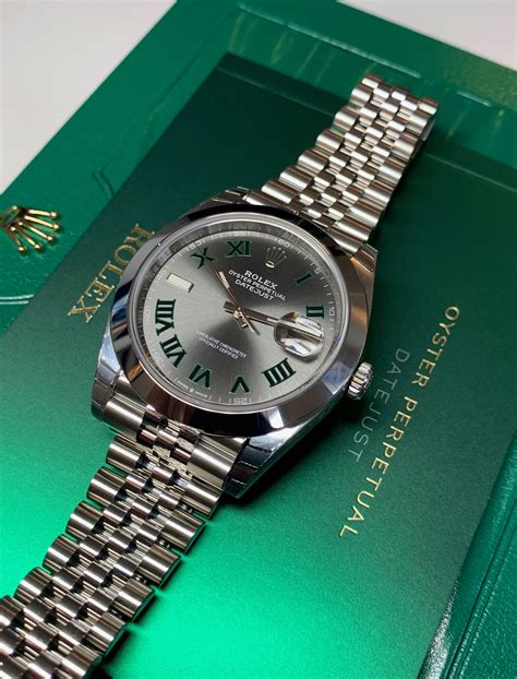 rolex wimbledon prezzo di listino|Acquista Rolex Datejust 41 126300 .